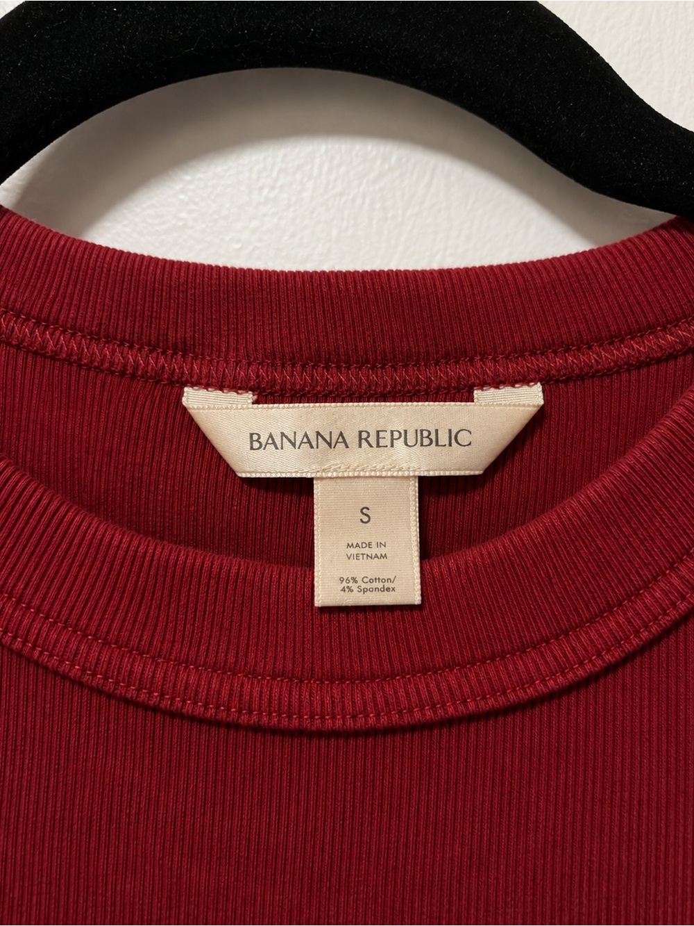 Banana Republic Ribbed Racer Tank Top - Picture 6 of 6